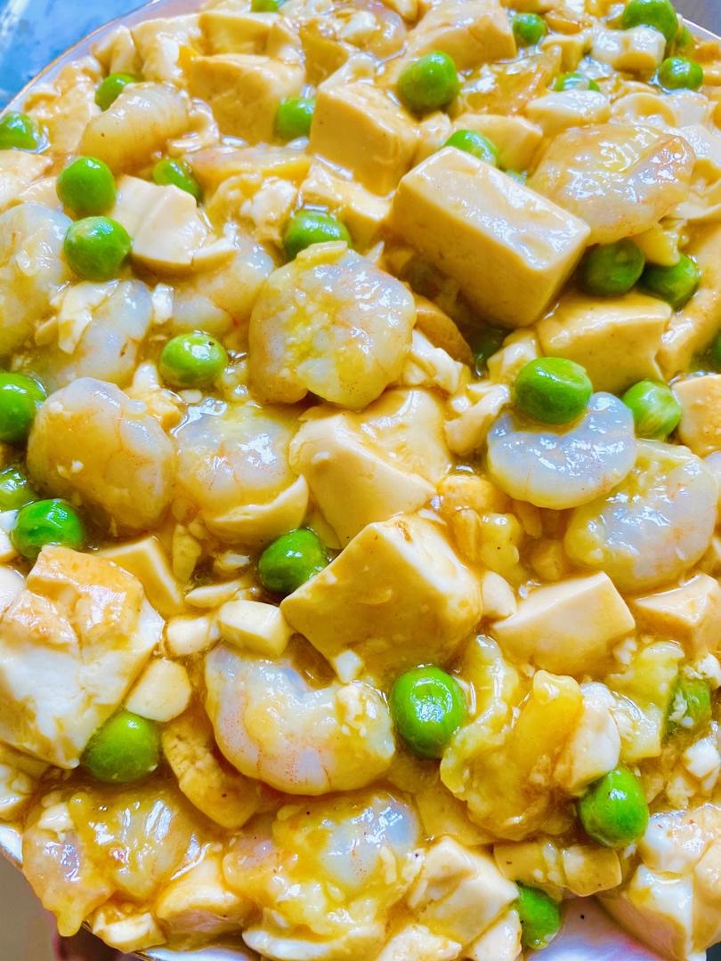 虾仁豆腐