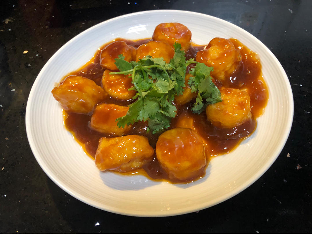 脆皮茄汁日本豆腐