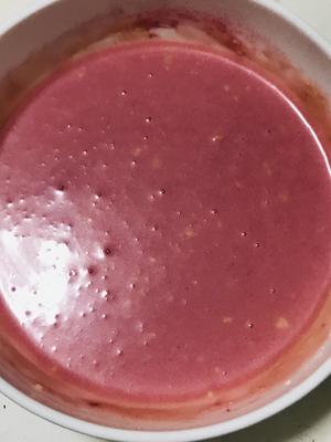 粉色花朵巴斯克蛋糕-用蛋白粉代替部分低筋粉～低碳水高品质的做法 步骤3