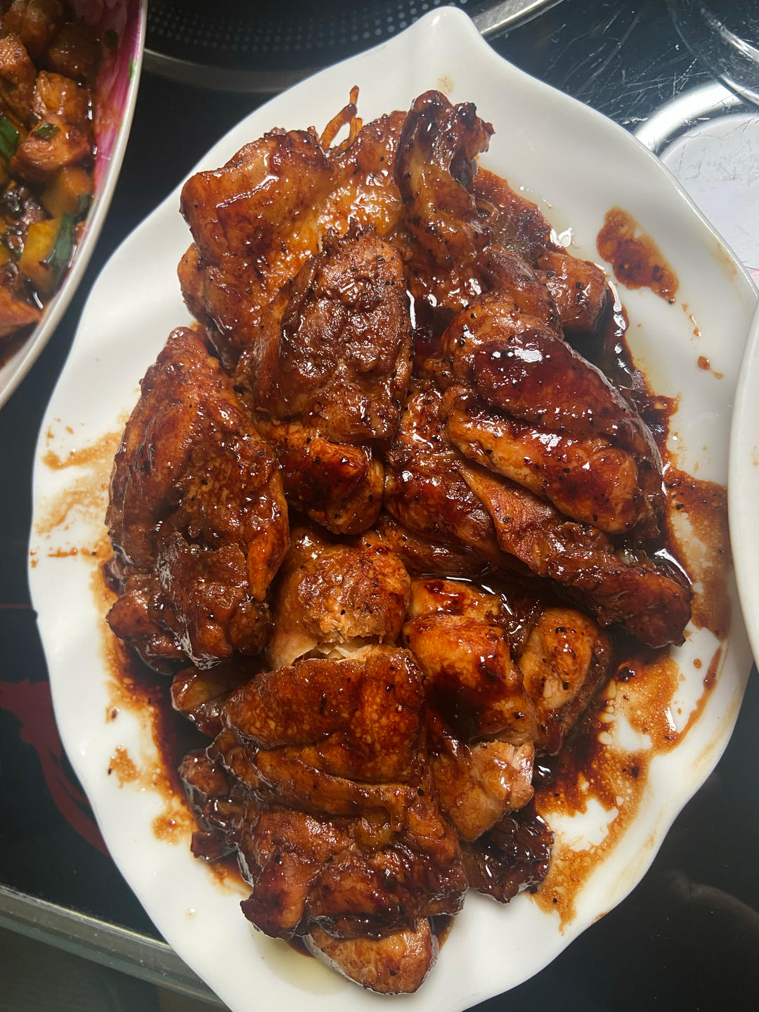 不放一滴油的照烧鸡腿饭