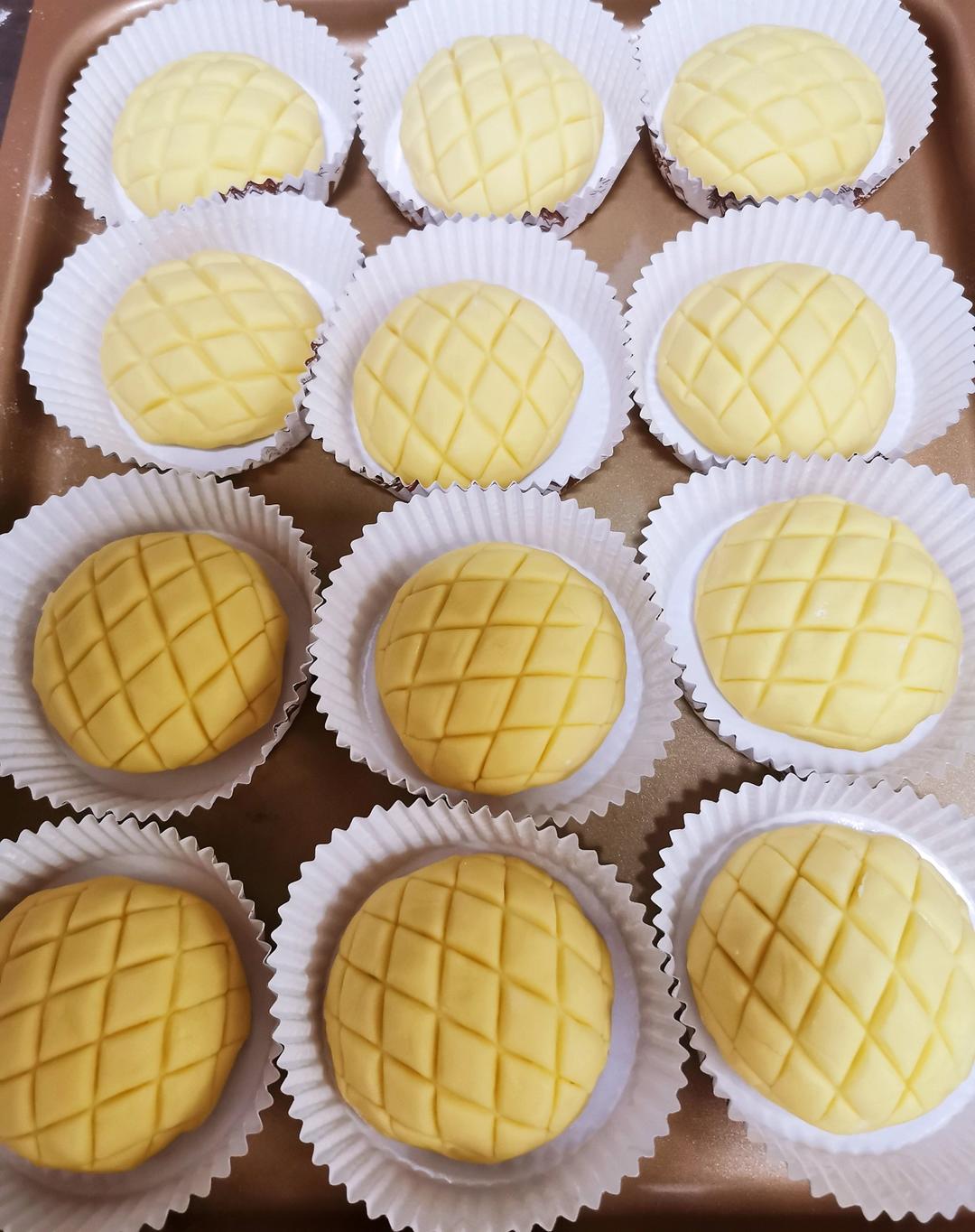 从小吃到大的【港式菠萝包】/ 冰火菠萝油详细步骤