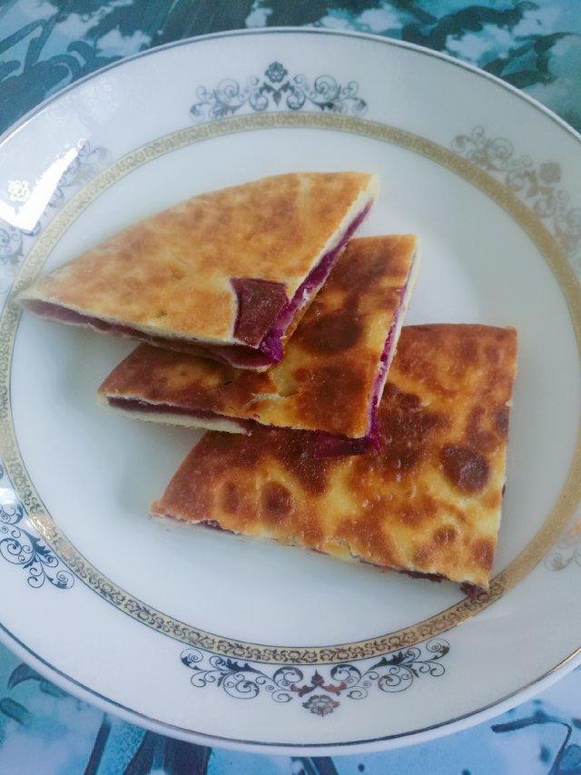 紫薯馅饼