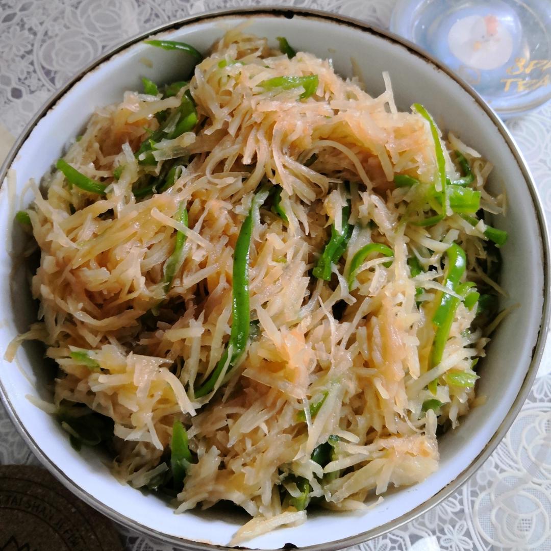 青椒土豆丝