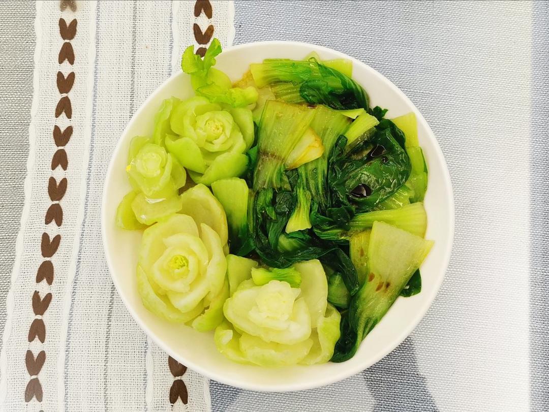 网红白灼奶白菜秘笈