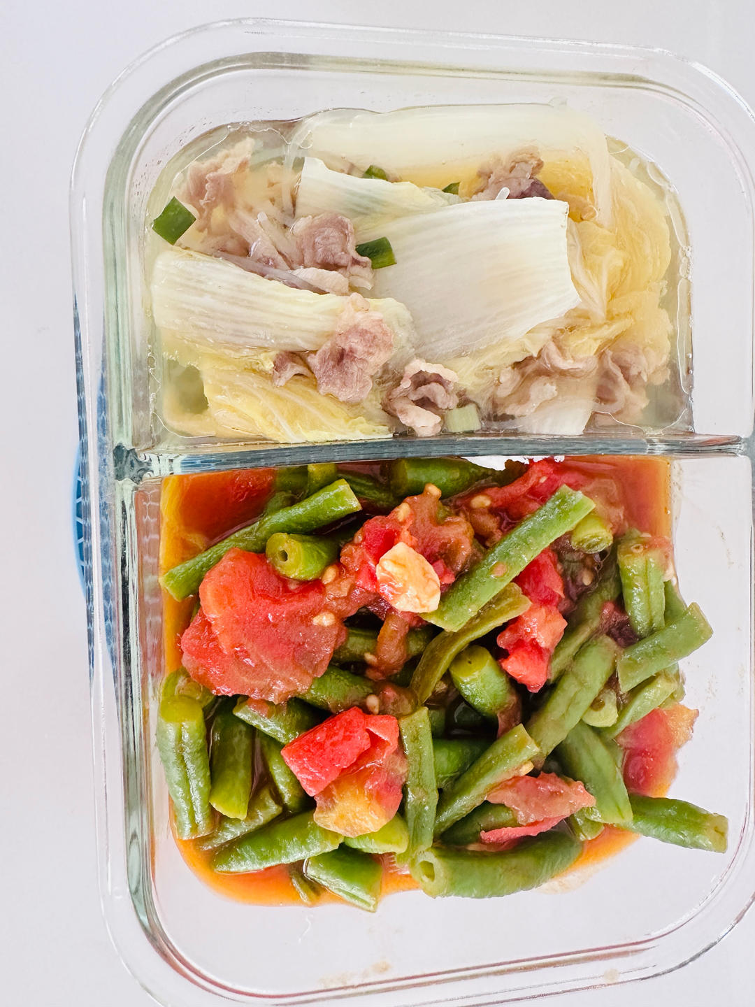 豆角番茄