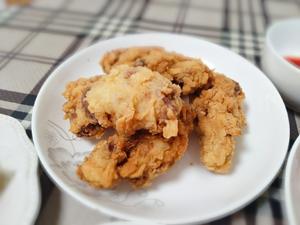 韩式炸鸡！（原味、韩式甜辣味、蜂蜜黄油味）的做法 步骤3