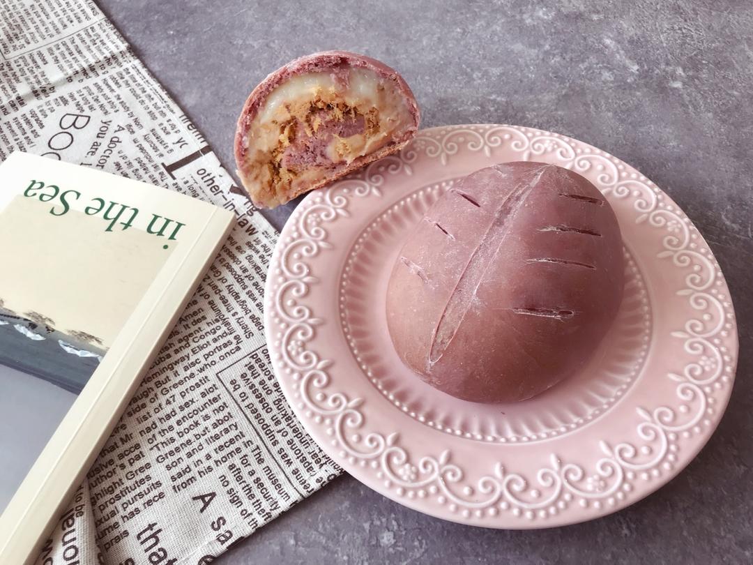 芋泥麻薯肉松软欧