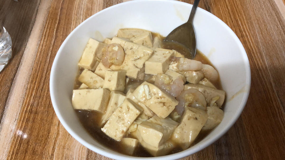 虾仁豆腐