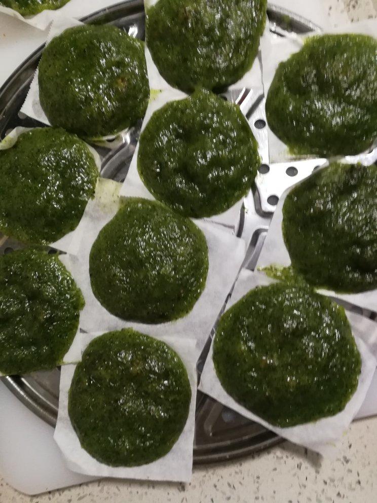 传统浓郁艾草香的艾糍