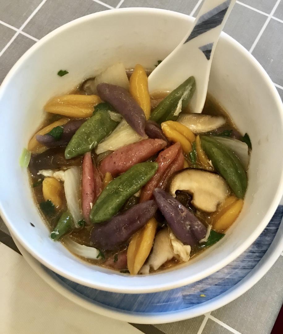 Q滑秘制面疙瘩