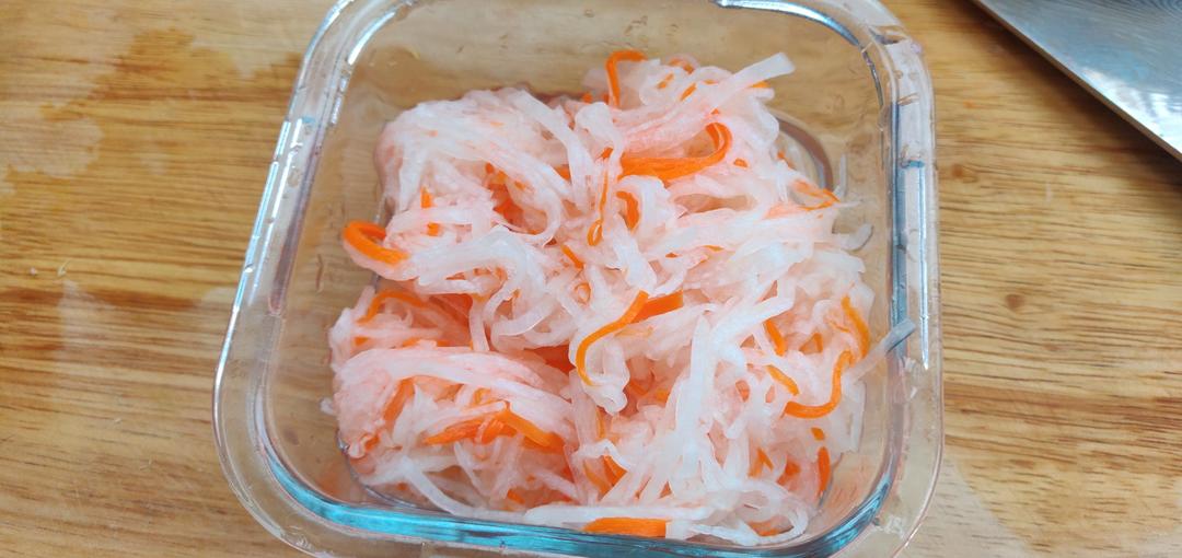 根根甜脆的糖醋萝卜丝