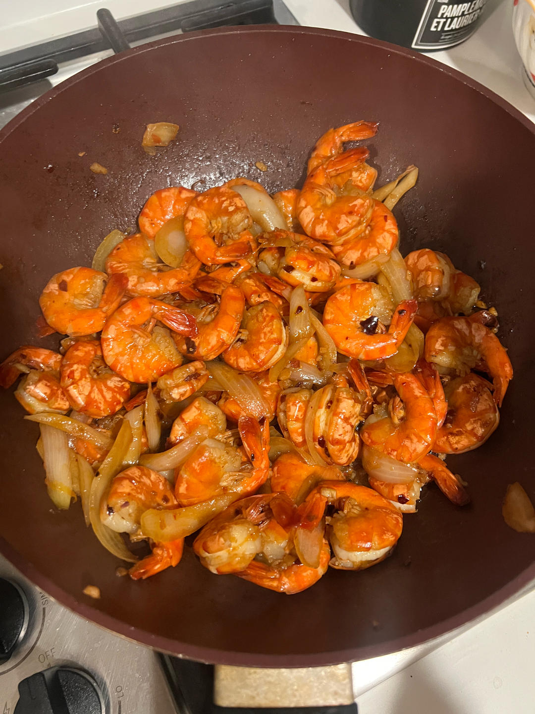 家庭版油焖大虾