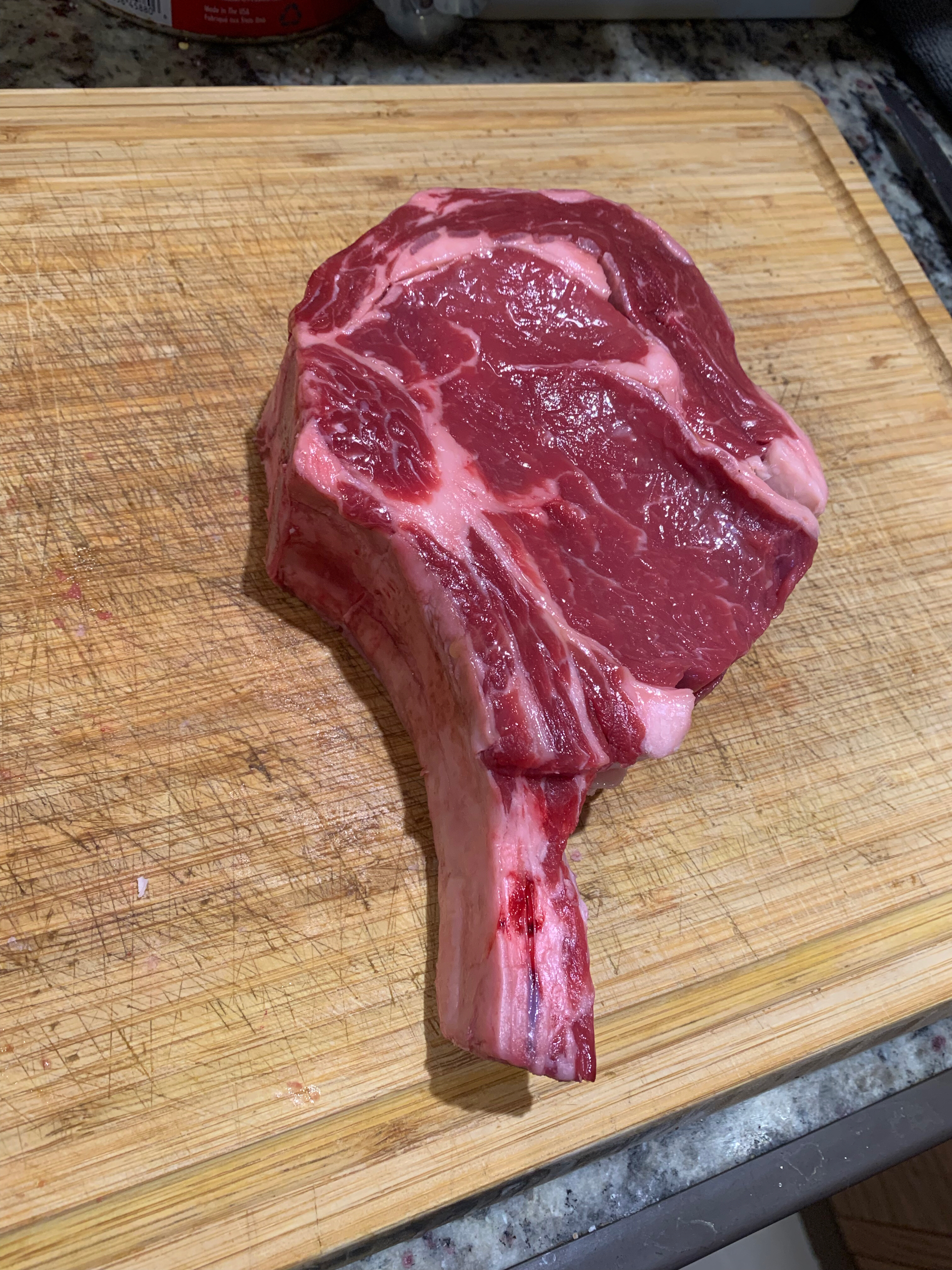 RIB steak小肉眼牛肋排的腌制与作法的做法 步骤1