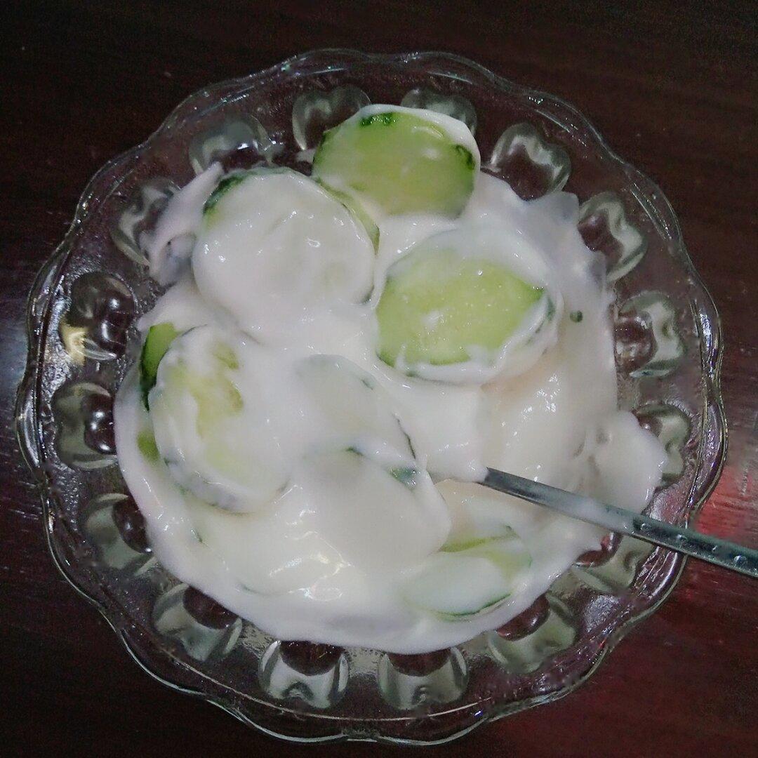 酸奶拌黄瓜