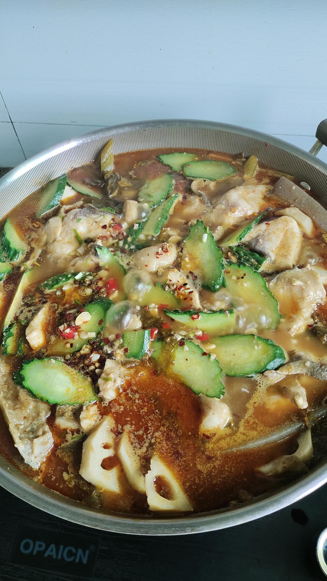 酸菜豆腐水煮鱼的做法