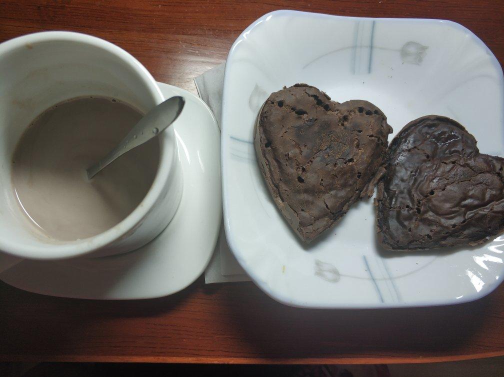 可可糯米华夫饼