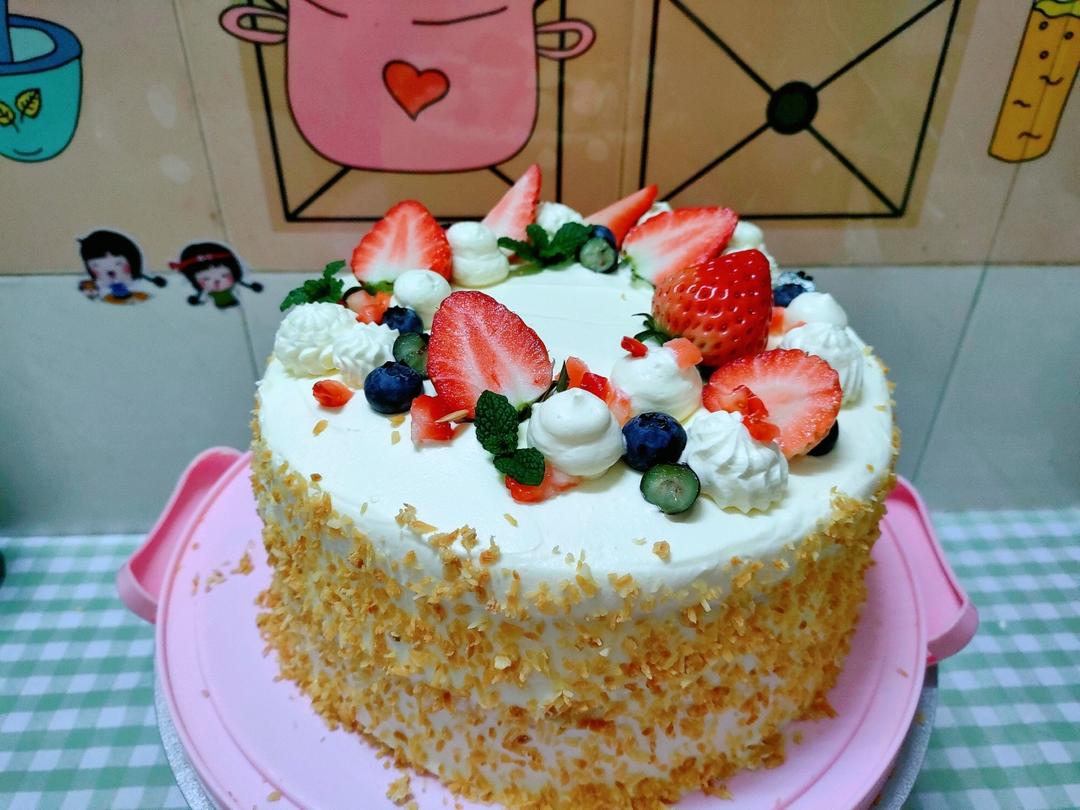 《Tinrry+》戚风蛋糕（6寸配方）（基础、超详细教程）