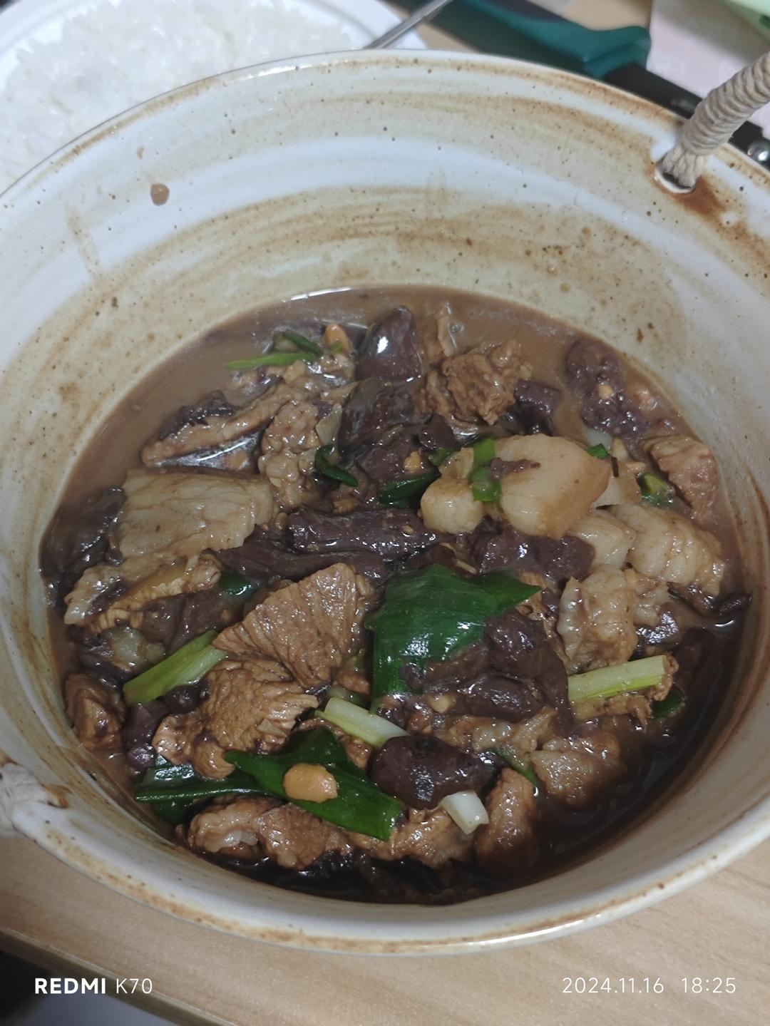 肉蘑炖肉