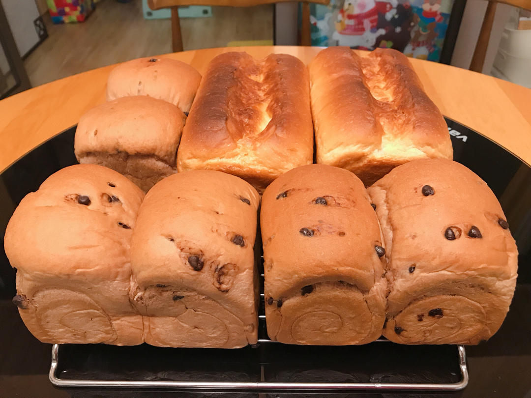 牛奶巧克力吐司