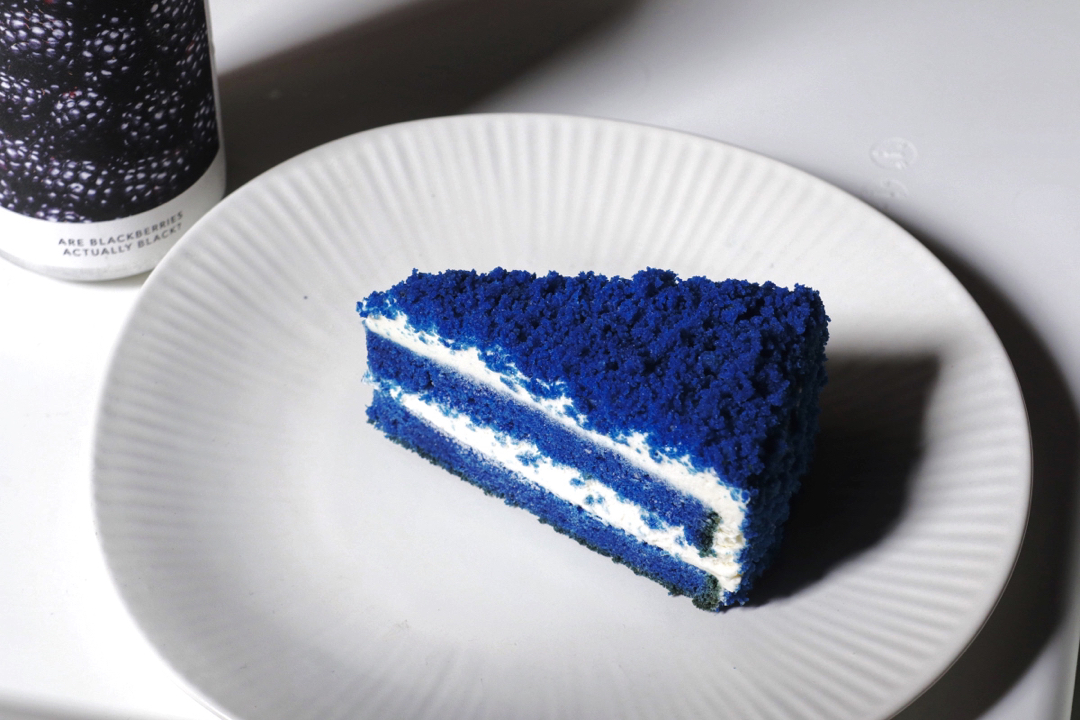 经典蓝丝绒                                   Blue Velvet Cake