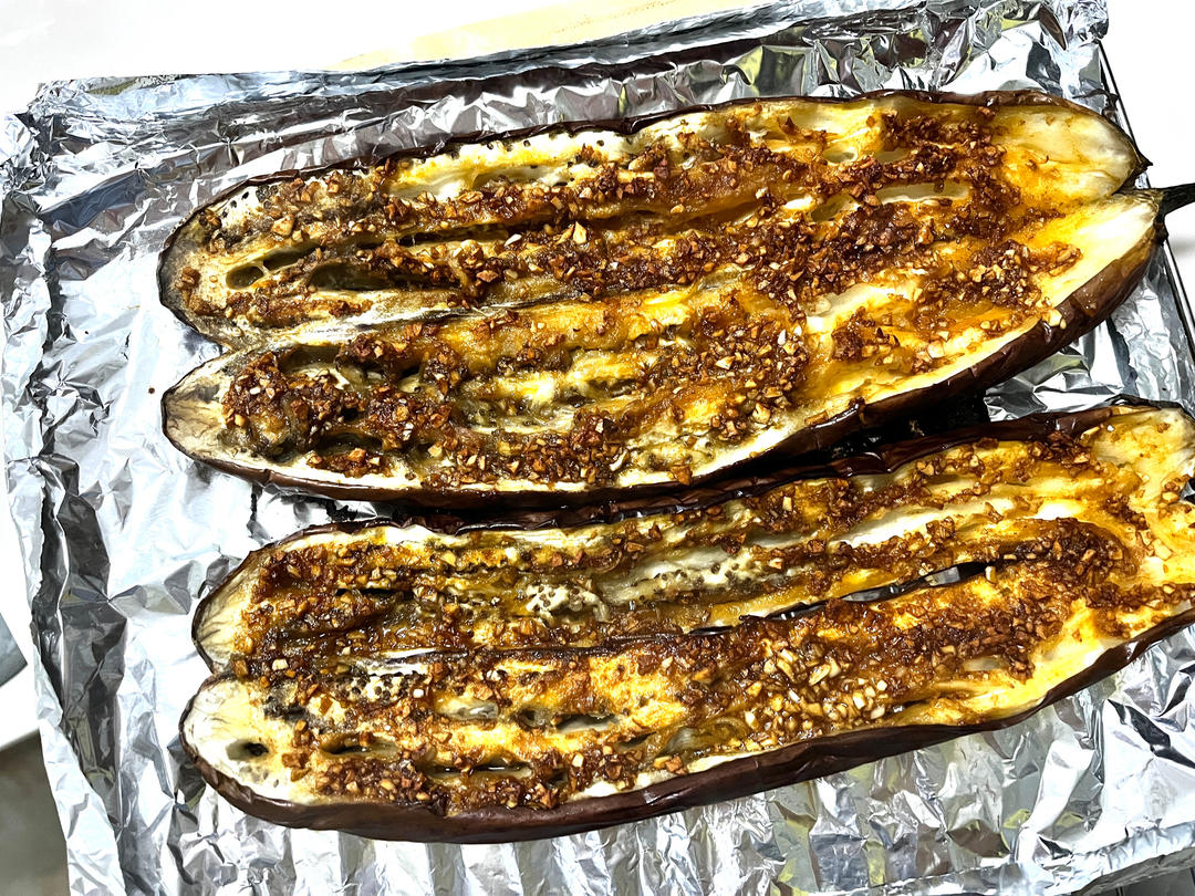 家庭烤箱版烤茄子