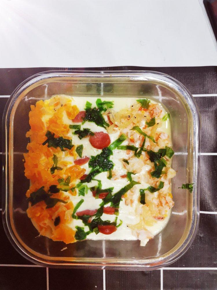 金沙虾仁蒸蛋#秋季保胃战#