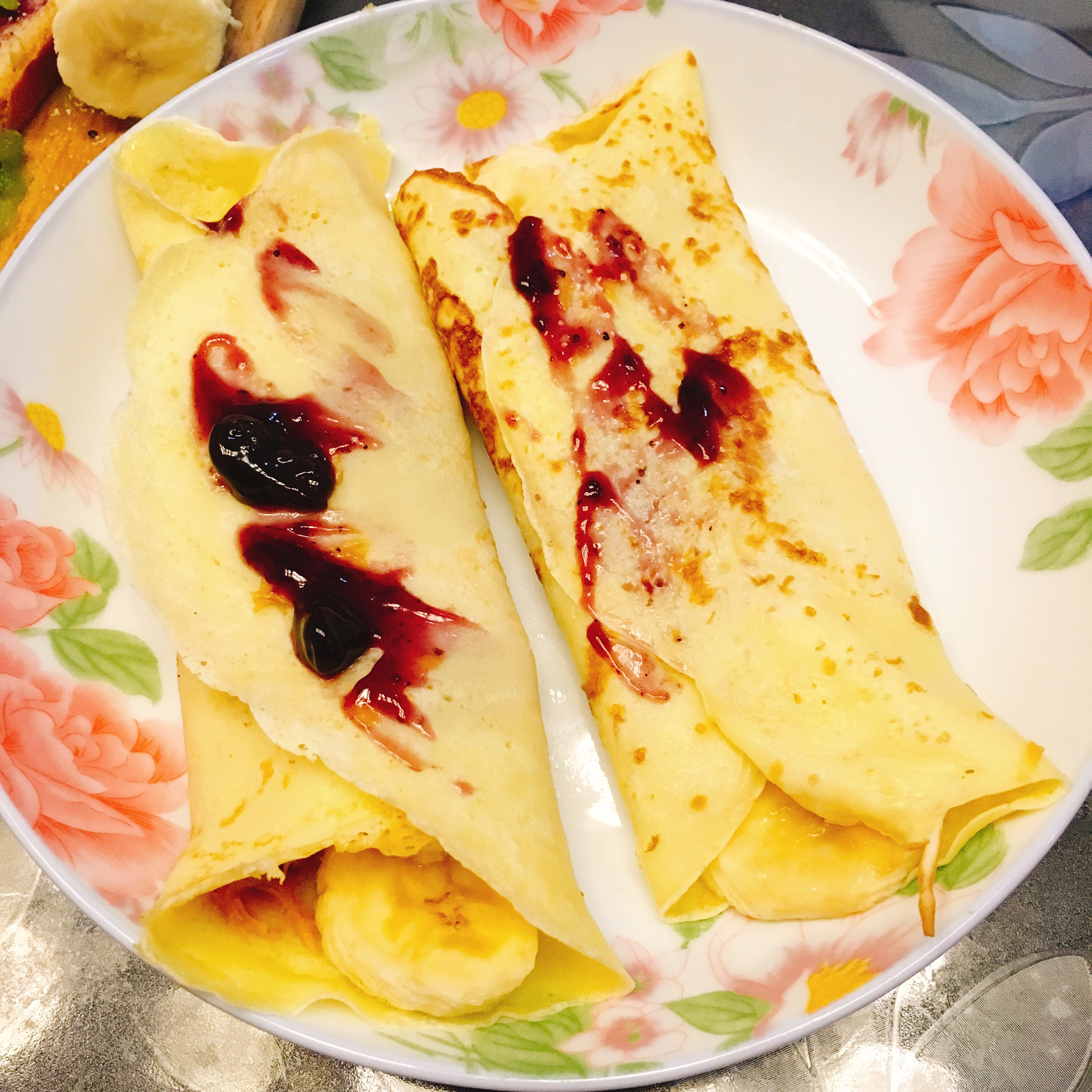 基础早餐可丽饼