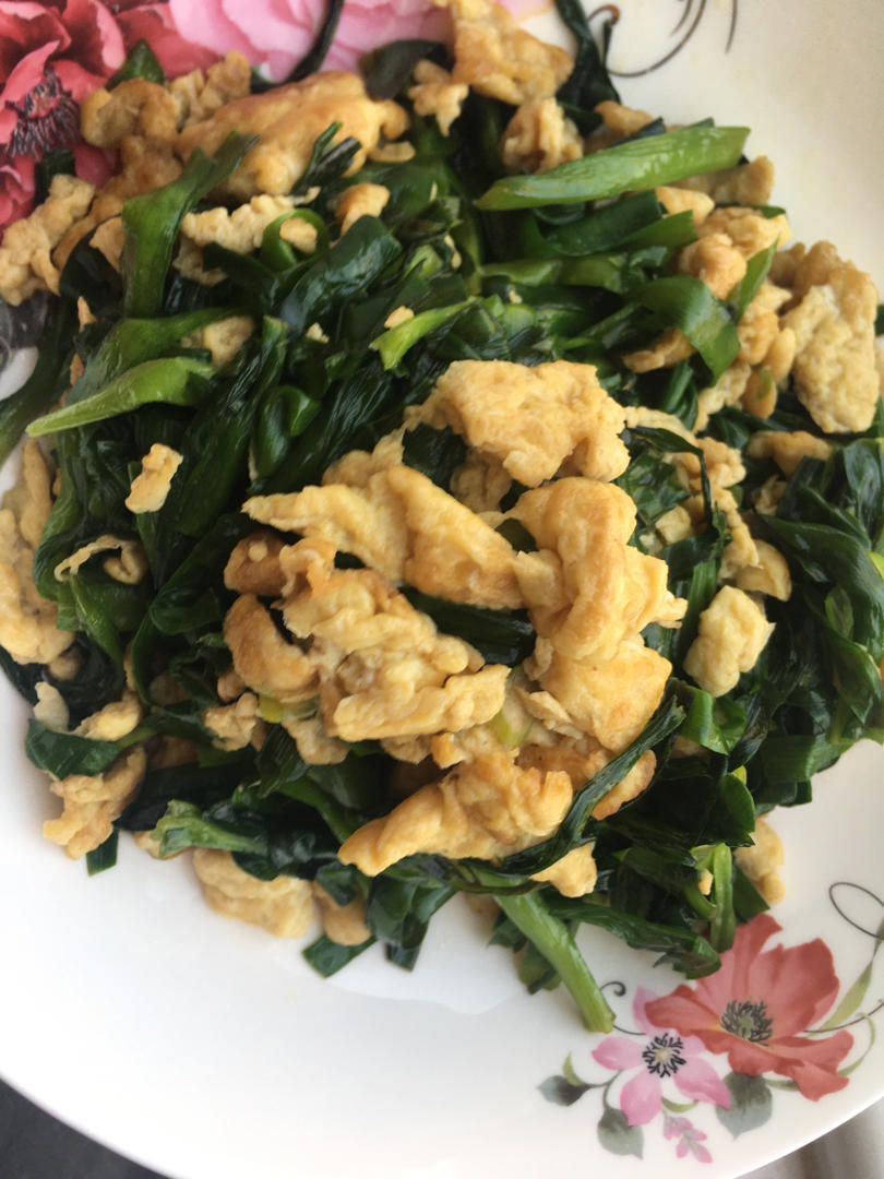 韭菜炒鸡蛋