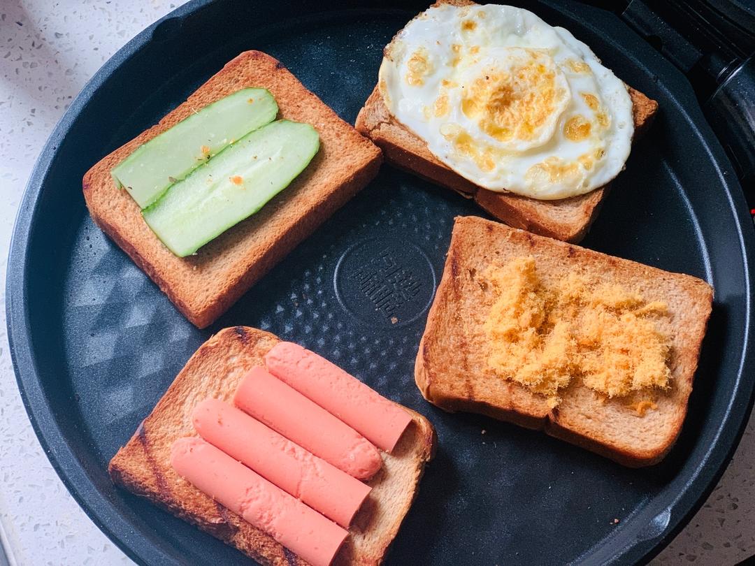 纯奶手撕吐司的做法 步骤1