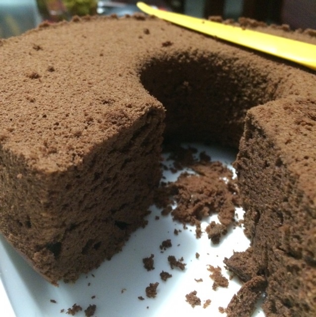 我吃过最过瘾的巧克力戚风