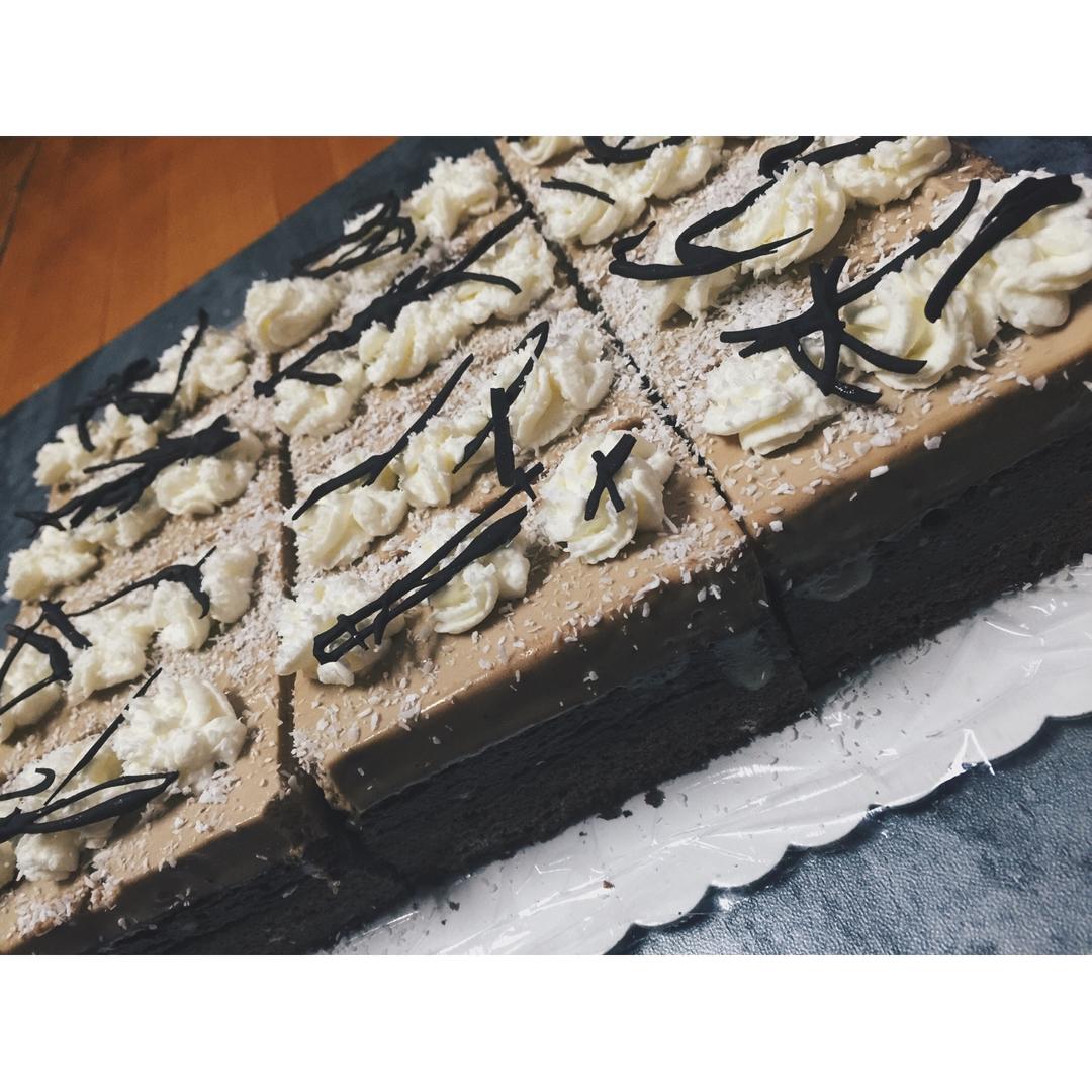 卡布奇诺蛋糕Cappuccino-咖啡白巧克力慕斯配巧克力甘纳许<熊谷裕子>