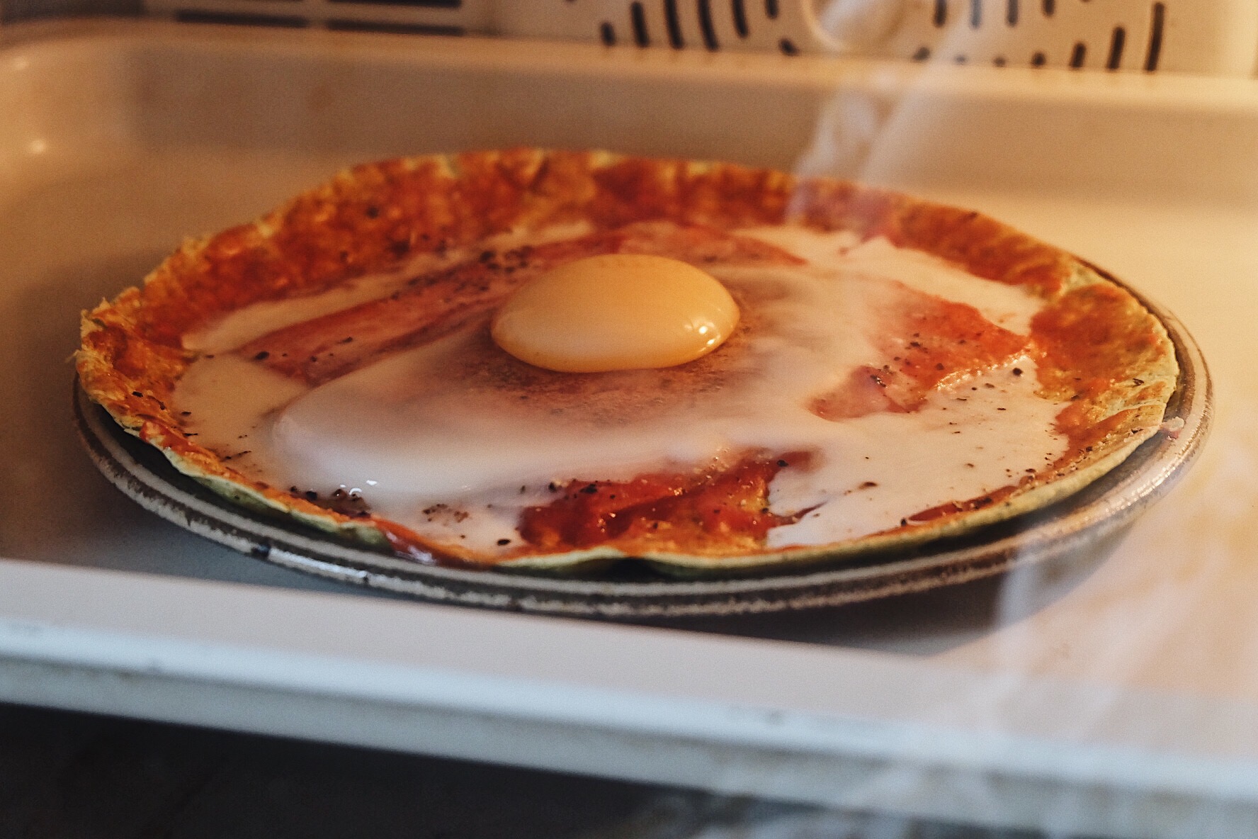 快手鸡蛋卷饼【北鼎烤箱食谱】的做法 步骤8
