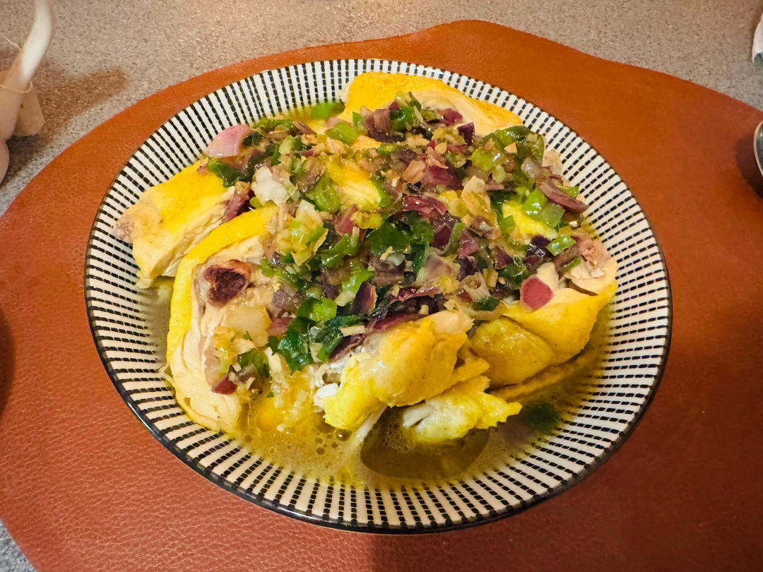 葱油鸡（姜葱鸡）简单做法全，详细到没下过厨都会做