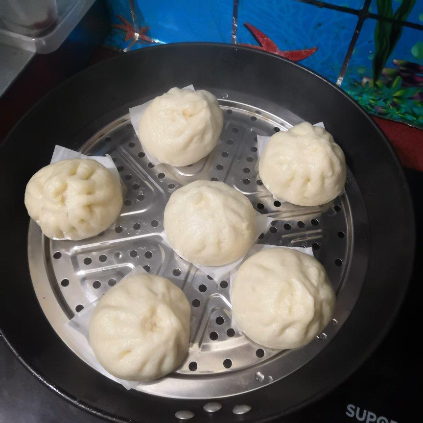 开花爆汁的叉烧包  附上叉烧肉制作