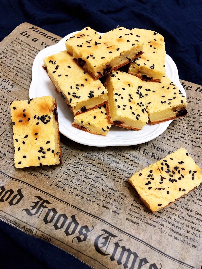 外酥里糯的蔓越莓烤年糕