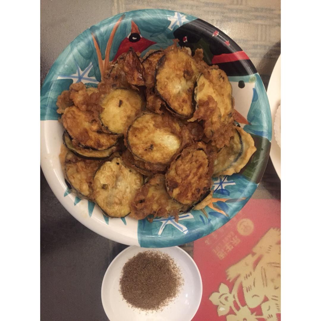炸茄饼