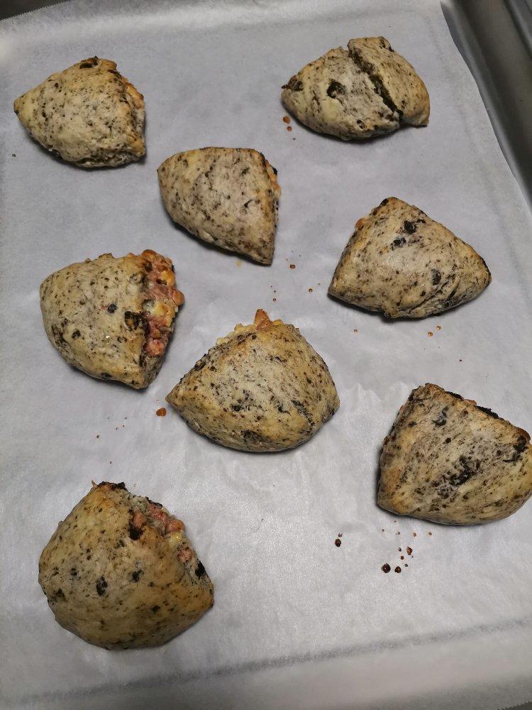 奥利奥双重白巧司康