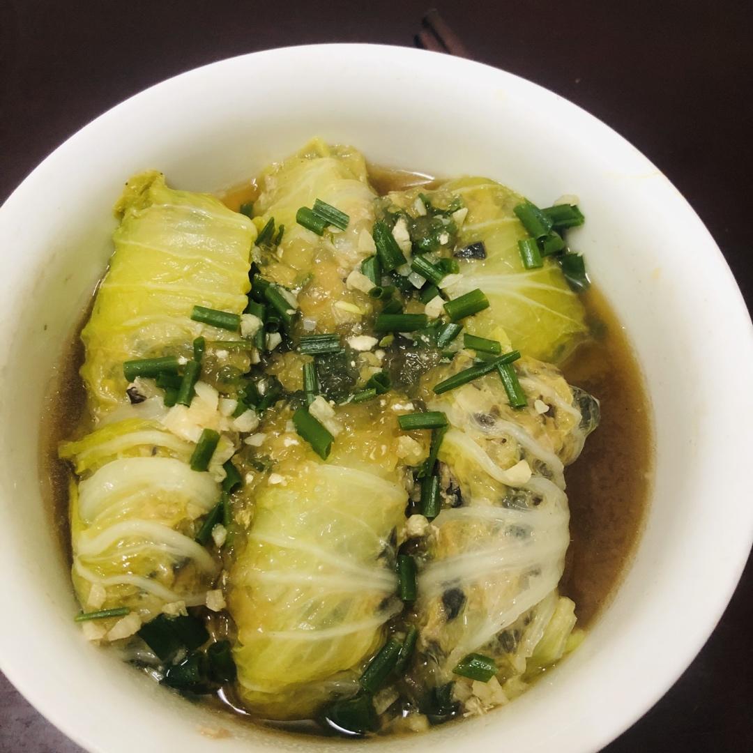 肉酿白菜卷