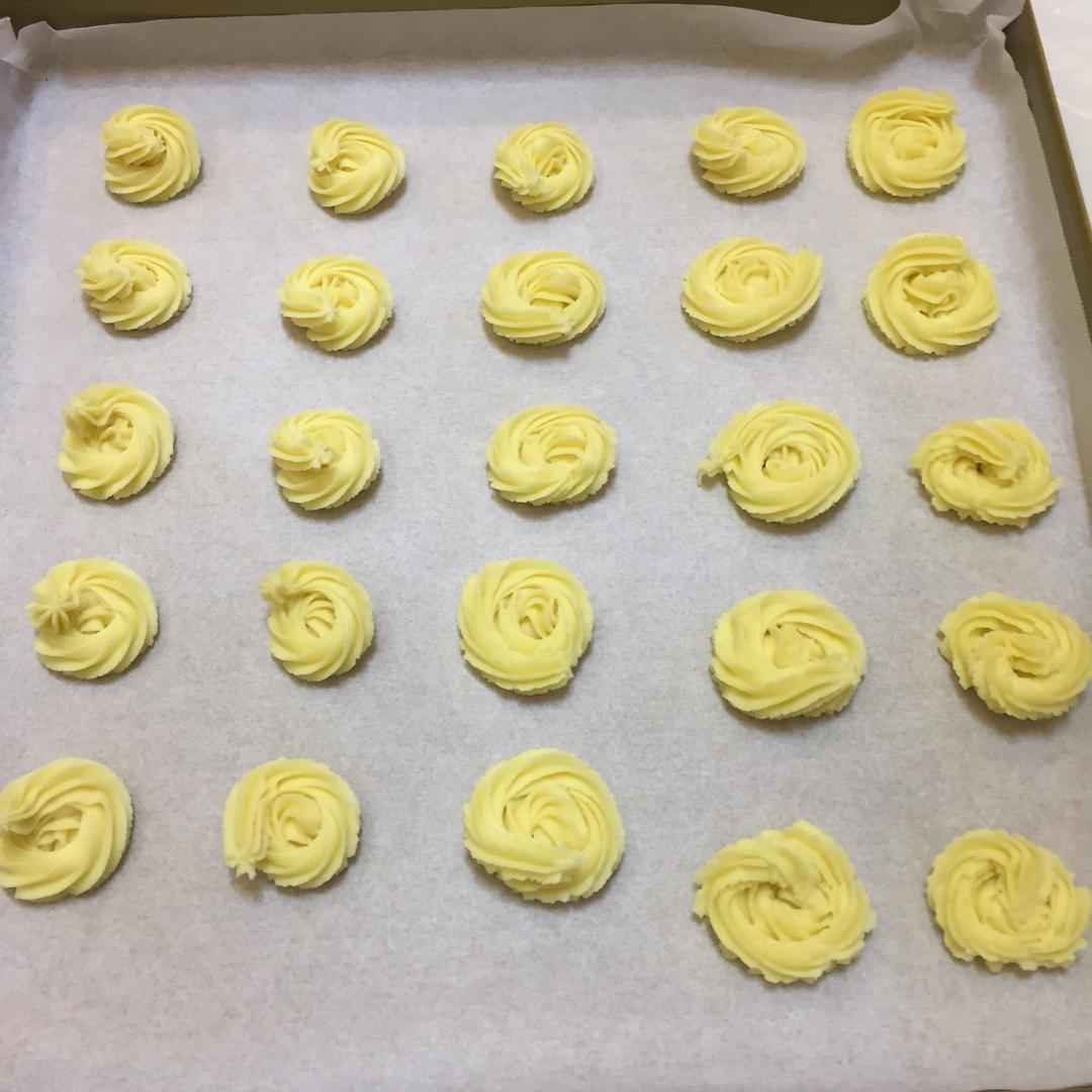 零失败花纹超级立体的黄油曲奇