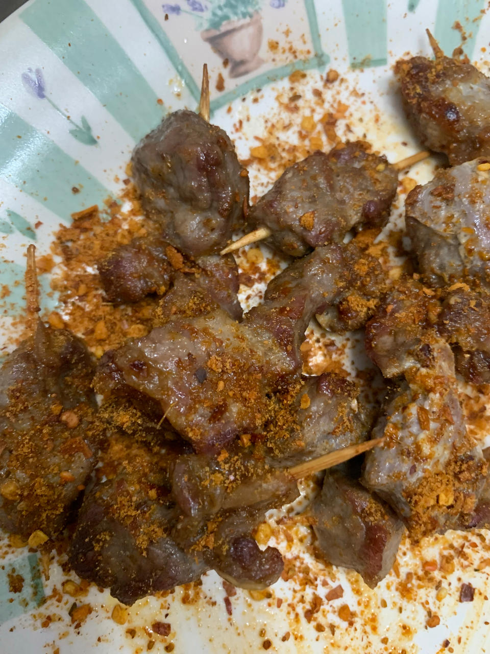 牙签羊肉 Roast Lamb Hor d'oeuvre