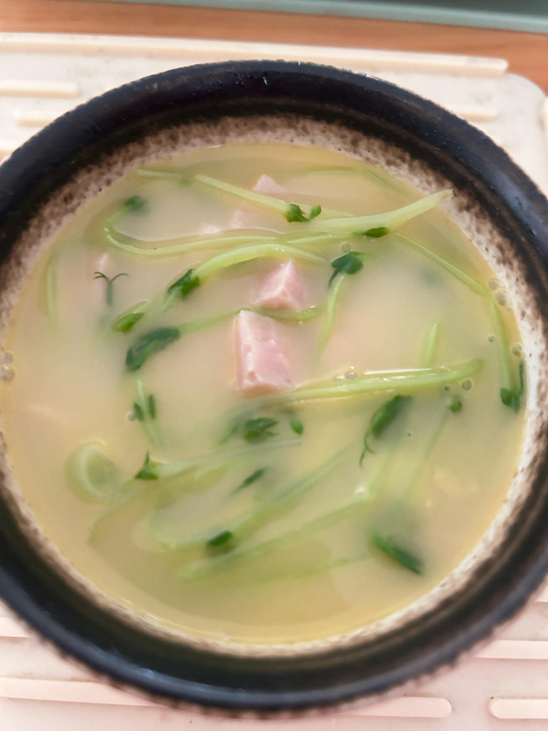上汤豌豆苗