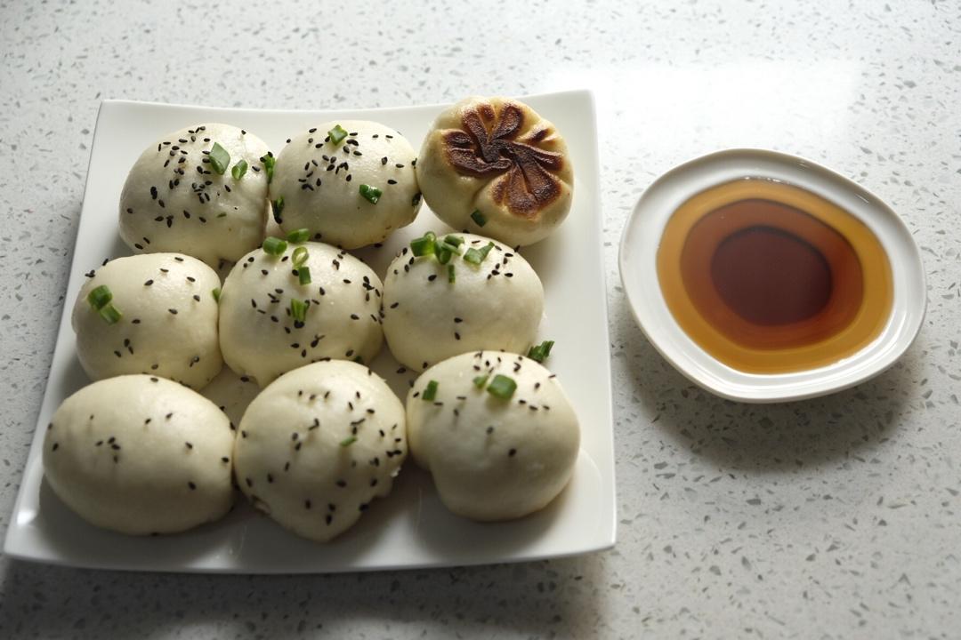 小时候的生煎包