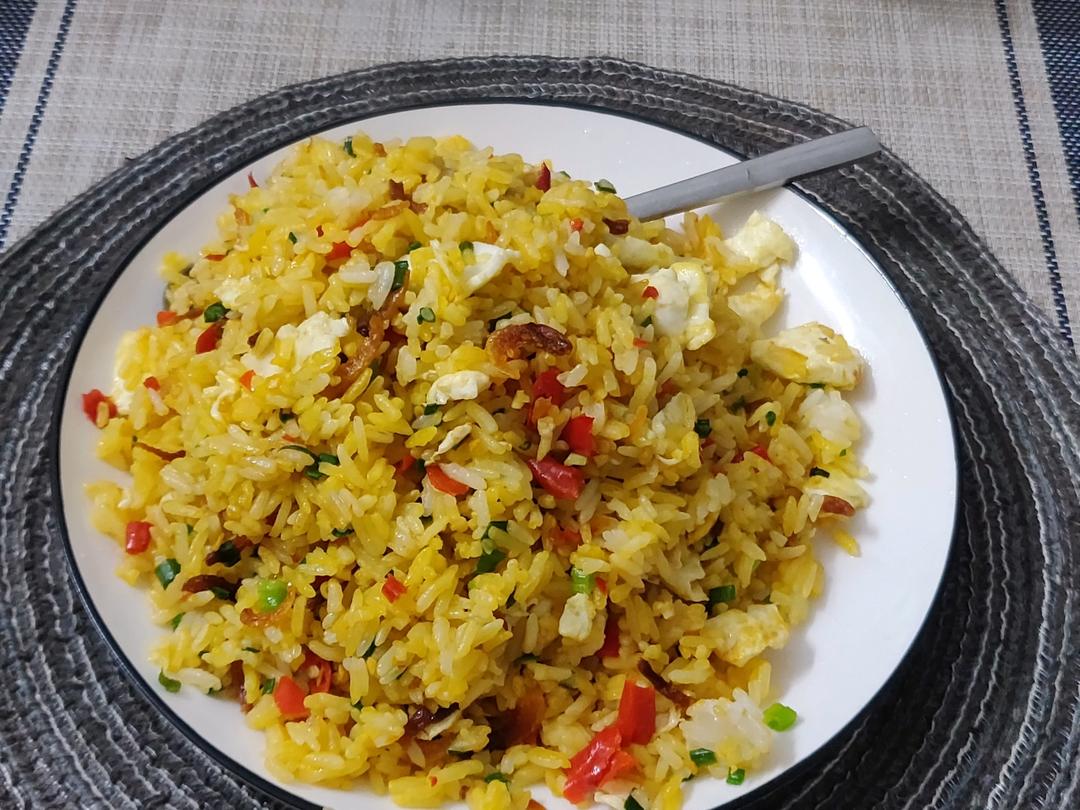 炒米饭蛋炒饭二十分钟快手家常