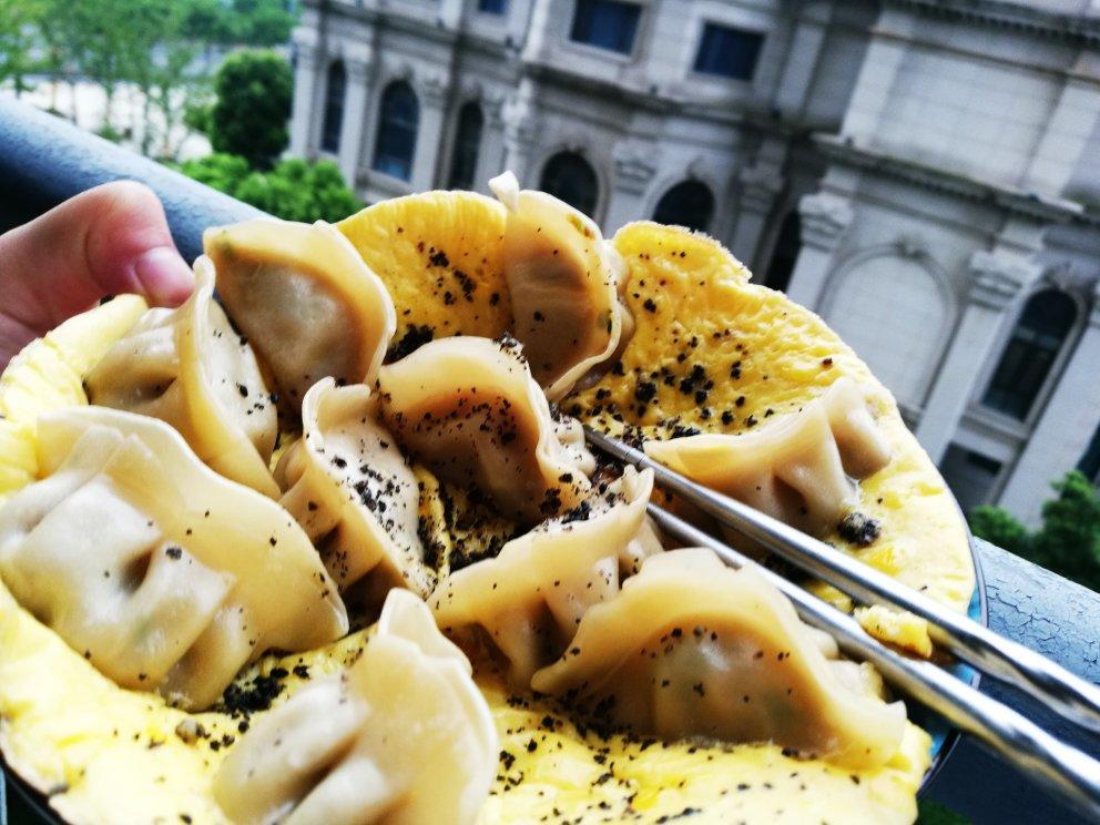 懒人快手抱蛋煎饺