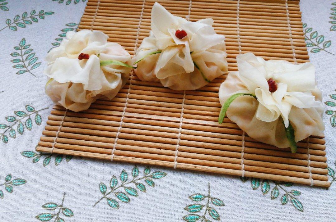 饺子皮花朵福袋