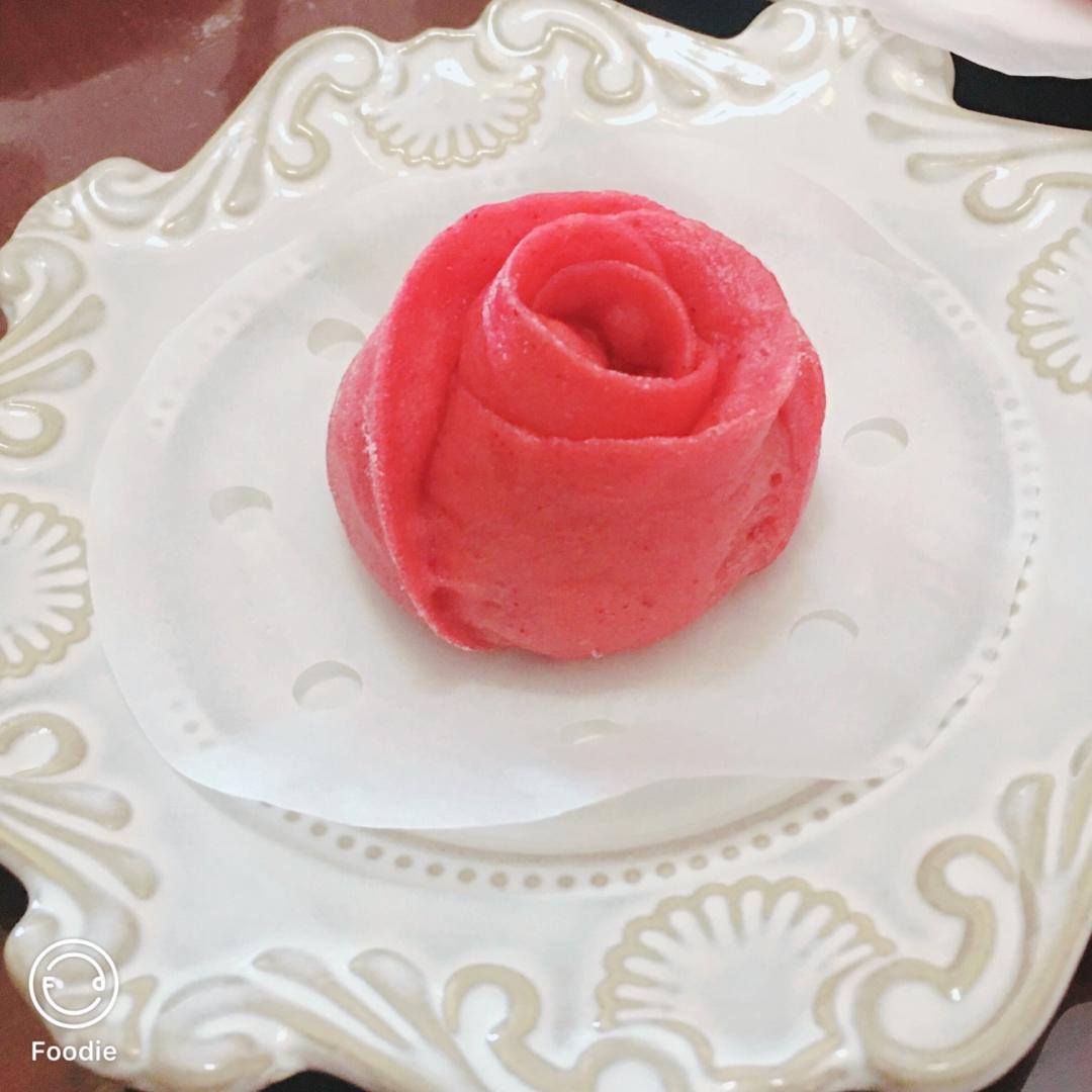 玫瑰花馒头