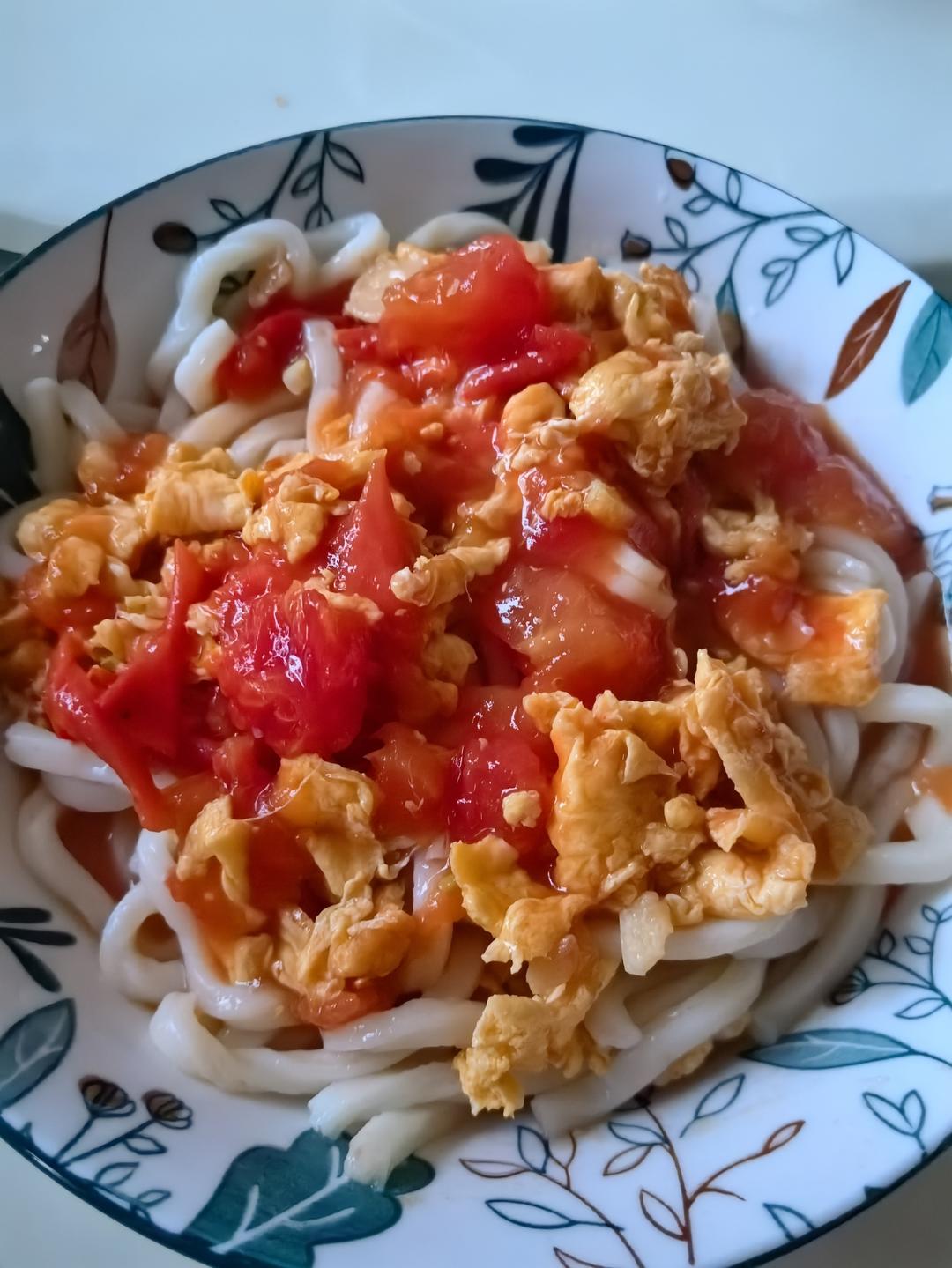 西红柿鸡蛋鸡蛋打卤面