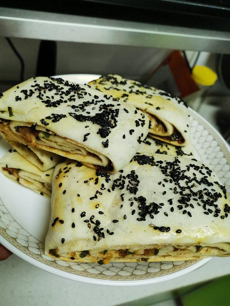 家常葱油烤饼