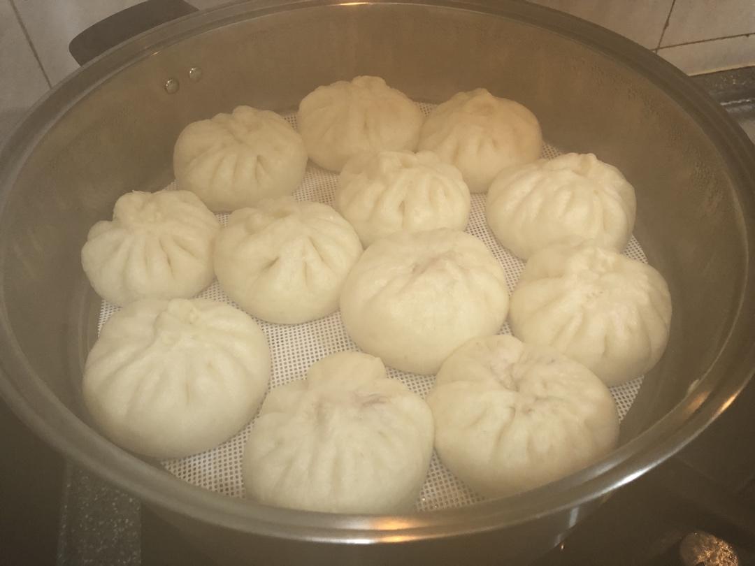 快手发面大包子