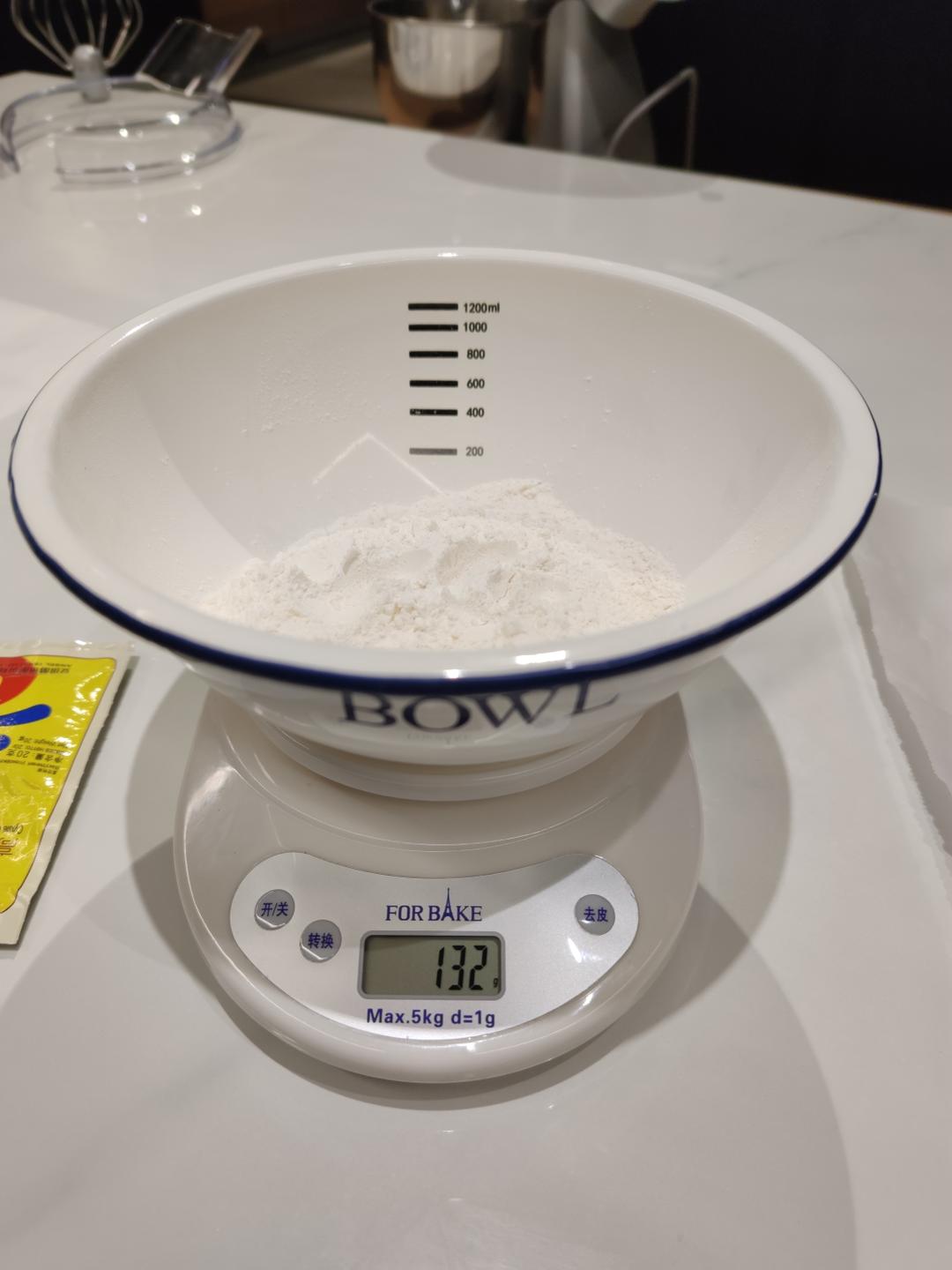 纯奶手撕吐司的做法 步骤1